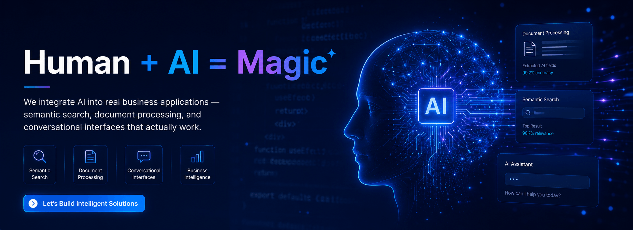 AI Based solutions