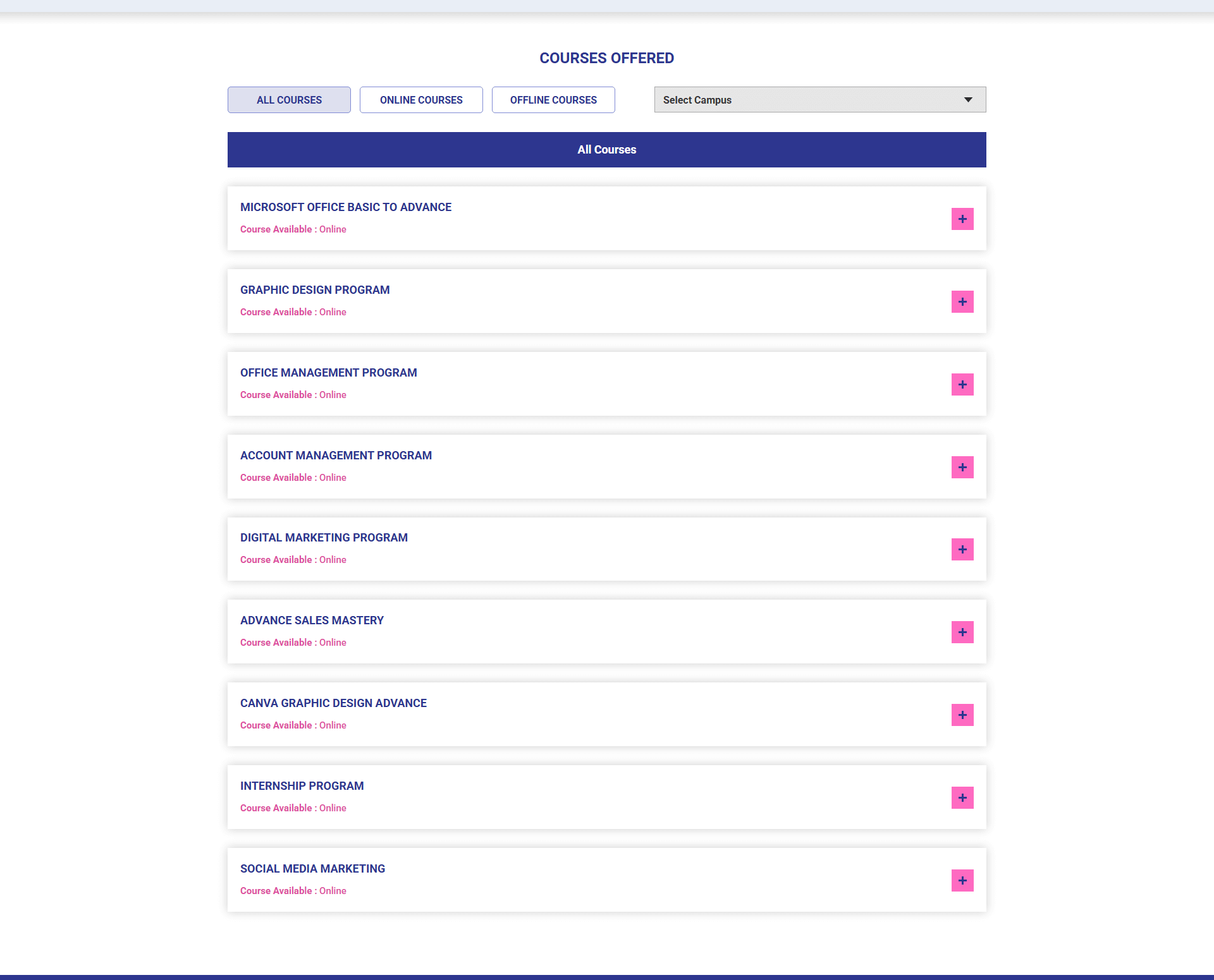 Online Education Portal