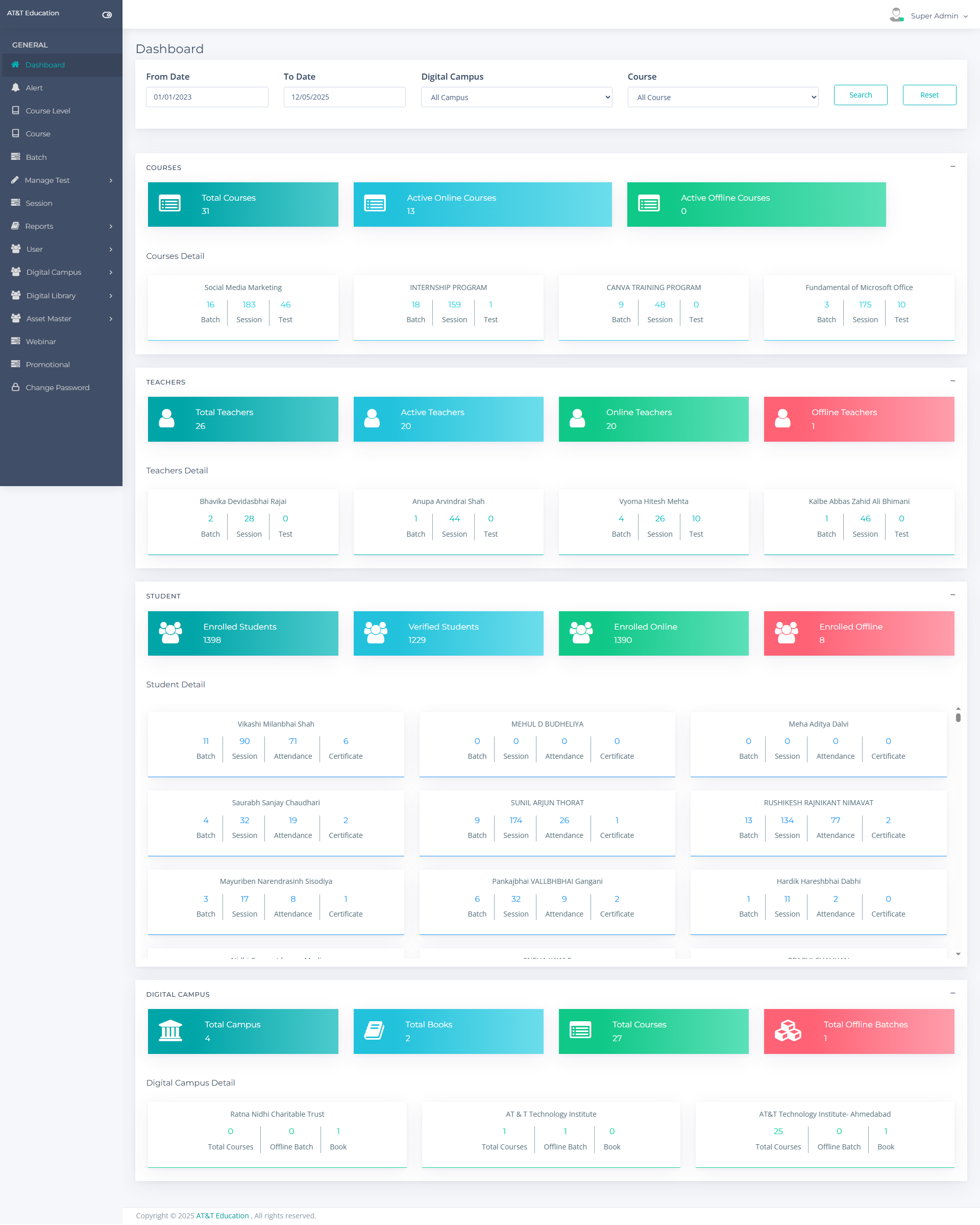 Online Education Portal