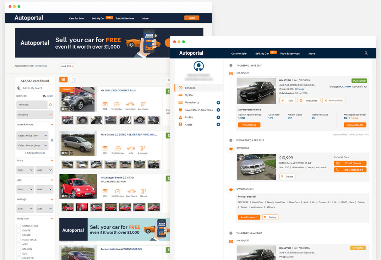 Car buy sell portal