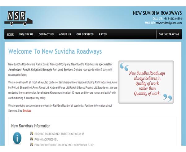 New Suvidha Roadways