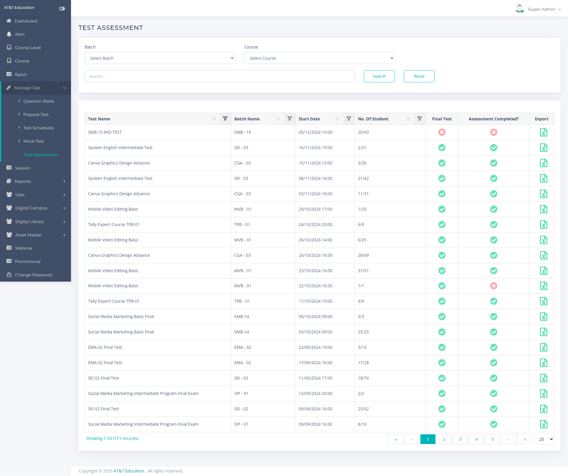 Online Education Portal
