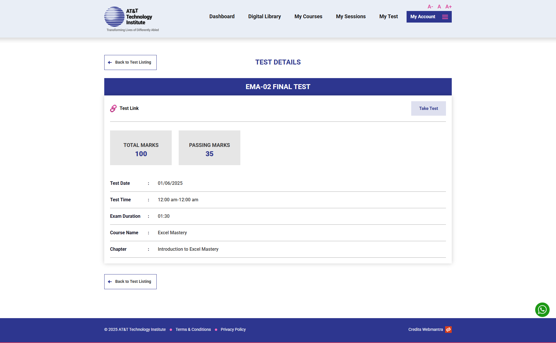 Online Education Portal